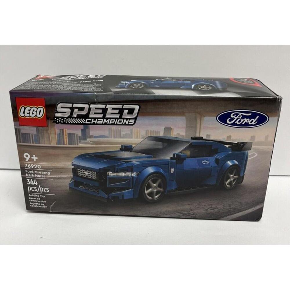 LEGO SPEED CHAMPIONS: Ford Mustang Dark Horse Sports Car (76920)